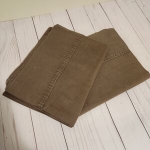 Brown Pillow cases Set of 2